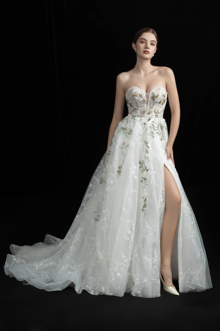 Wedding dress styles for different body shapes?